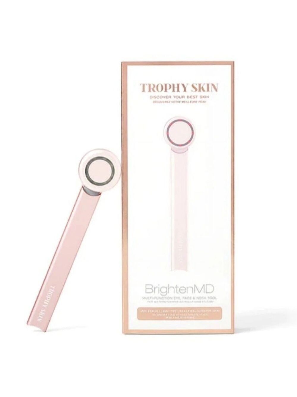 BrightenMD 4-in-1 Microcurrent Facial Device | NEW | Trophy Skin | Red Light